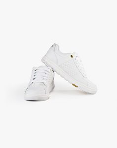 White x Gold Sneaker