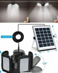 5 Fingers Indoor Outdoor Solar Powered 160 Leds Light