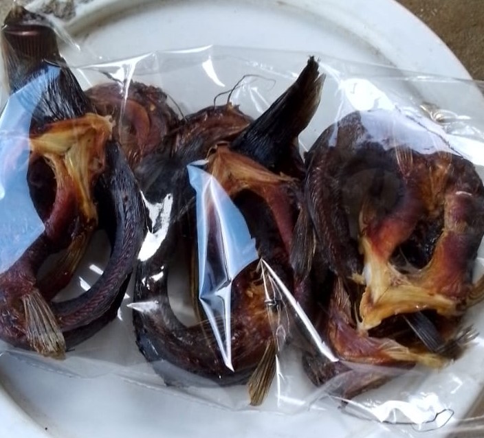 Dried Cooked Smoked Catfish
