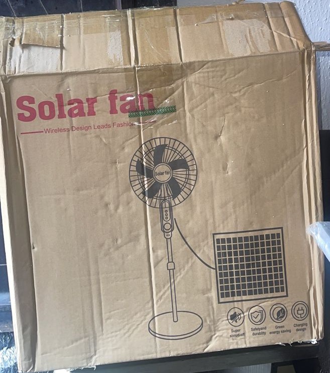 Solar Standing Fan Nigeria
