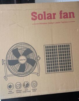 solar bench fan Nigeria